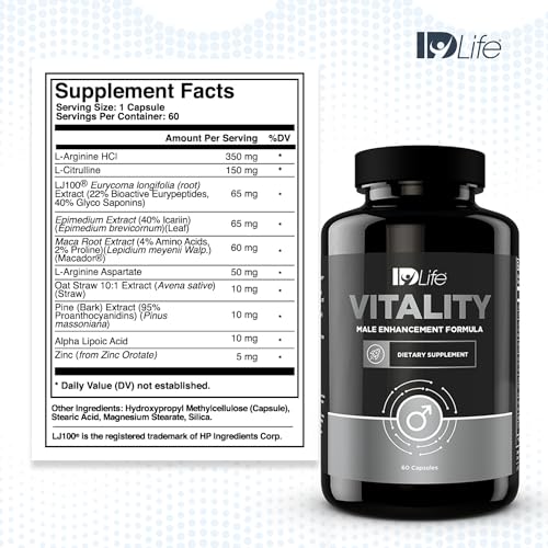 IDLife - Vitality - Energy Support Supplement - Enhance Physical, Improve Blood Flow