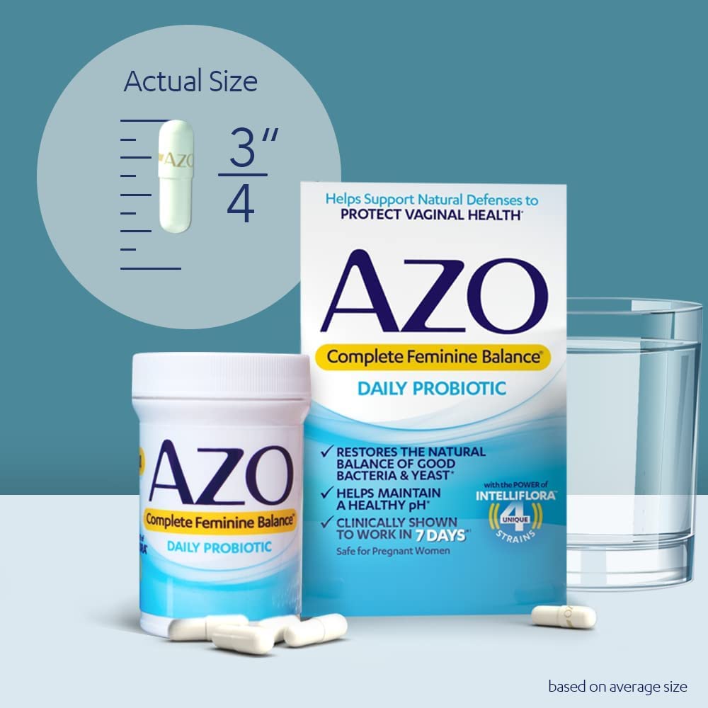 AZO Bladder Control with Go-Less & Weight Management Dietary Supplement & Complete Feminine