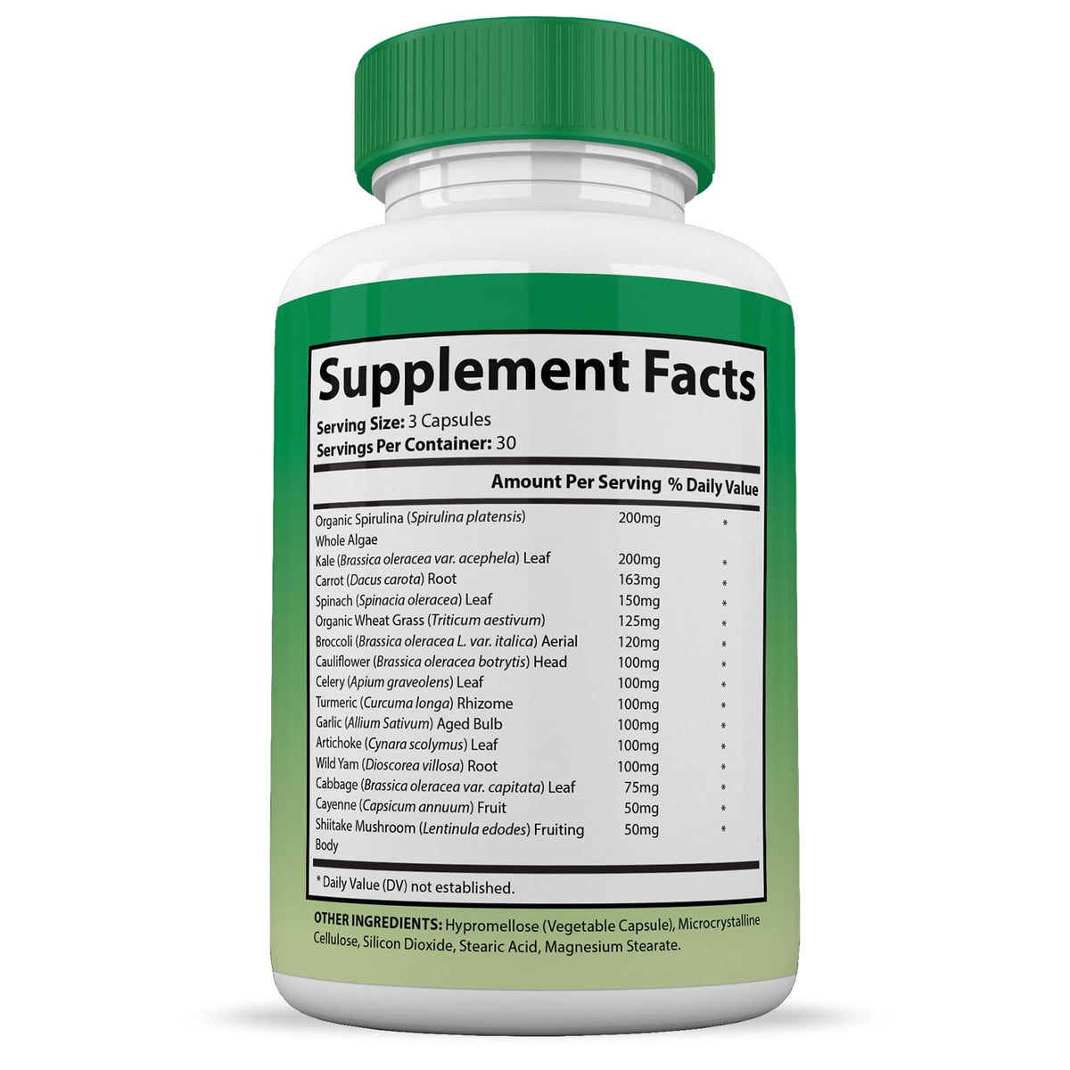 (6 Pack) Vital Fruits and Veggies Supplement Whole Food Red & Green Superfoods