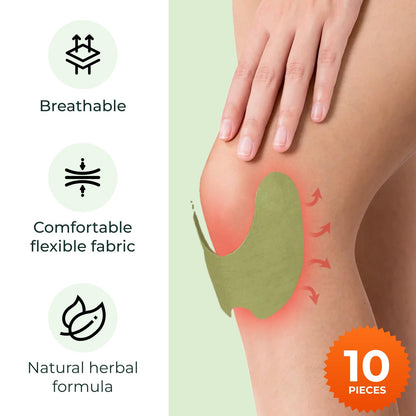 Wellnee Knee Support & Pain Relief Bundle – Herbal Knee Patch + Compression Knee Brace with Silicone Padding – Natural Joint Comfort, Stability & Recovery Support for Daily Use, Sports & Walking