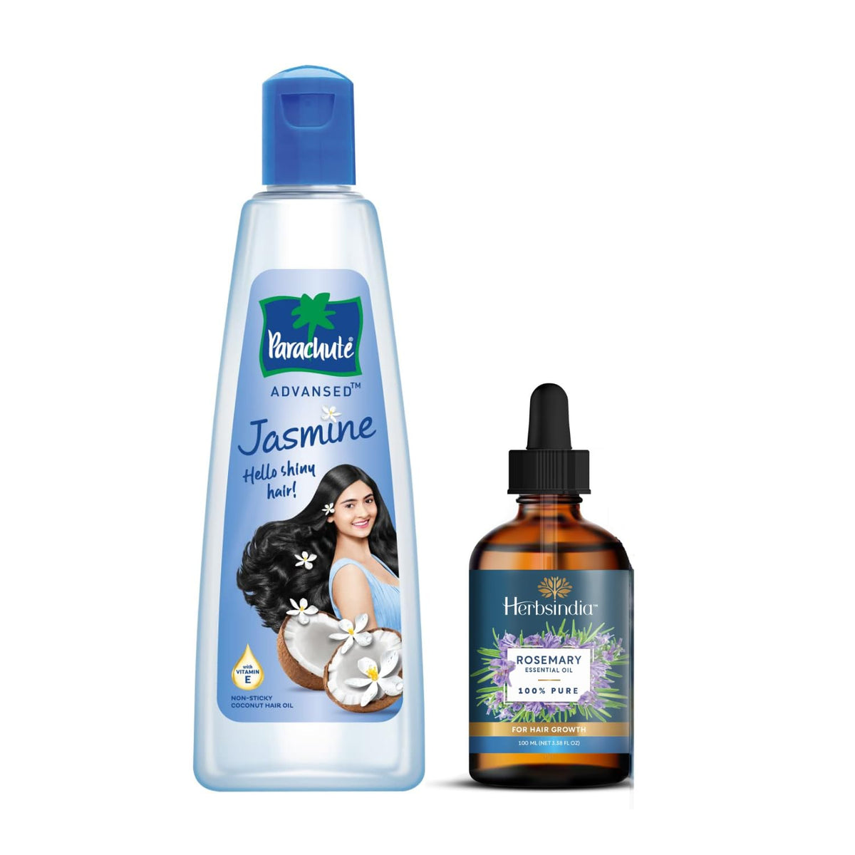 Parachute Advansed Jasmine Hair Oil & Rosemary essential oil