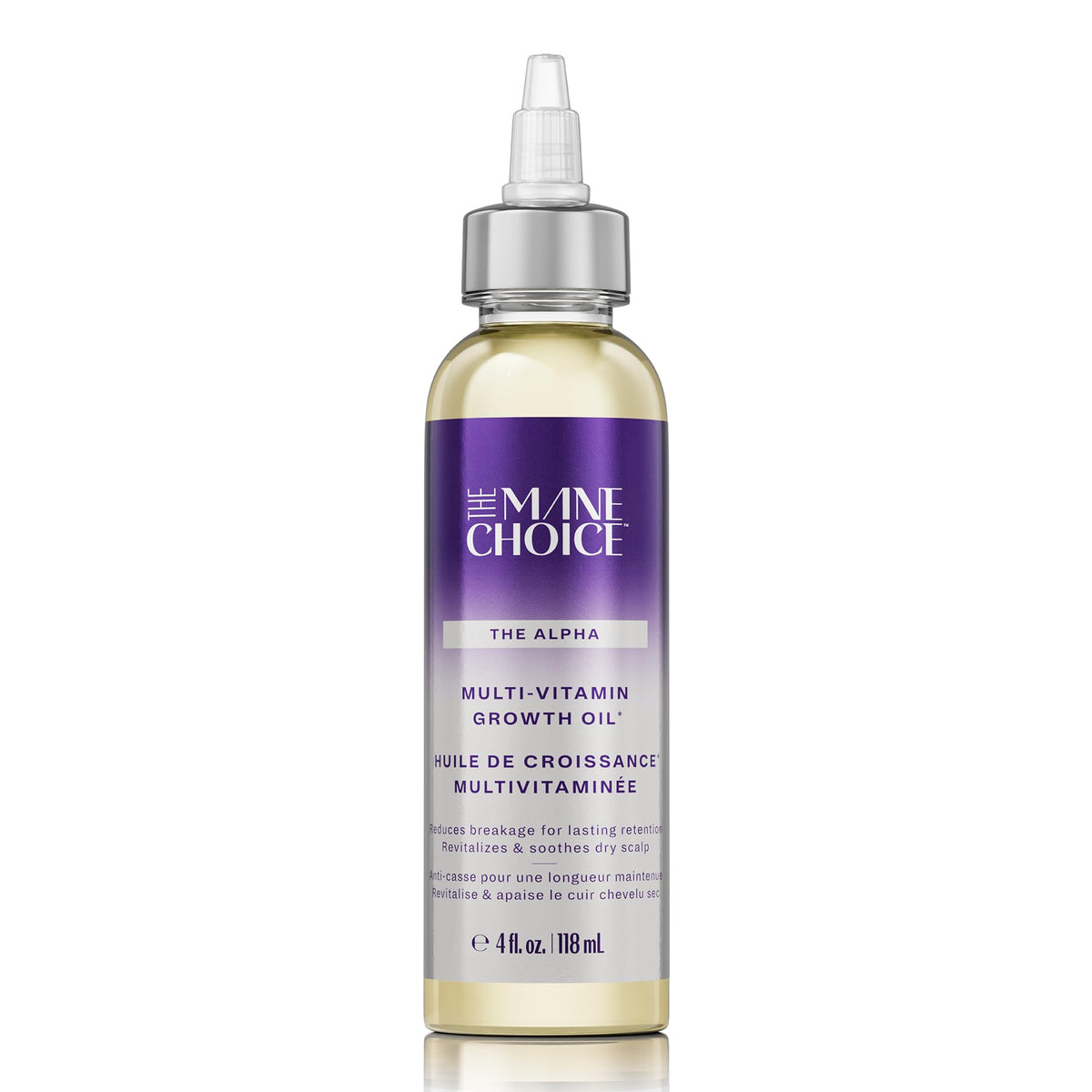 The Mane Choice Alpha Multi-Vitamin Scalp Hair Growth Oil, 4 Fl Oz, Nourishing Scalp Oil with Biotin, Vitamin C,Rosemary, Rice Extract,Jojoba,Tea Tree & Castor_Oil,Lightweight & Non-Greasy (Pack of 6)