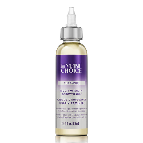 The Mane Choice Alpha Multi-Vitamin Scalp Hair Growth Oil, 4 Fl Oz, Nourishing Scalp Oil with Biotin, Vitamin C,Rosemary, Rice Extract,Jojoba,Tea Tree & Castor_Oil,Lightweight & Non-Greasy (Pack of 6)