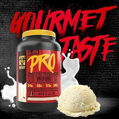 Mutant Pro - Triple Whey Protein Supplement - Time-Released for Enhanced Amino Acid Absorption