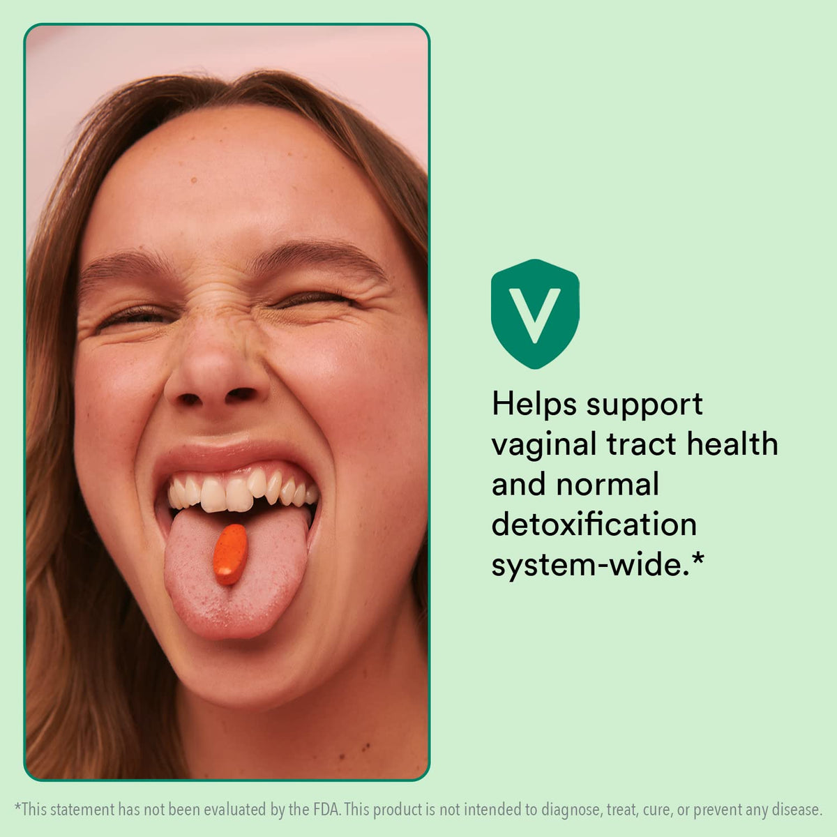 Love Wellness Women's Vaginal Health Supplement, Healthy V Vitamin - Maintains pH Balance, Gut Health