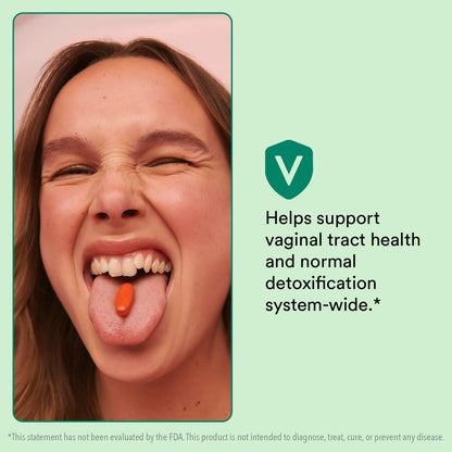 Love Wellness Women's Vaginal Health Supplement, Healthy V Vitamin - Maintains pH Balance, Gut Health