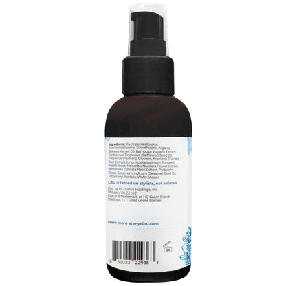 CIBU Nourishing Argan Oil Hair Serum - Anti-Frizz, Heat Protectant & Anti-Breakage Formula - Lightweight Hair Treatment - 4 Ounces