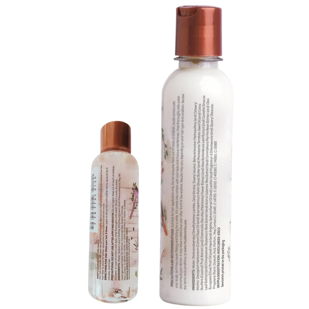 RItual Botanico Keratin Hair Treatment - Keratina Para Alisar El Pelo - Origen Botanico Hair Relaxer - Brillo Sedocidad y Nutrición Frizz Control - Keratina 1000ML/ 33,8 fl oz - 1 LITRO