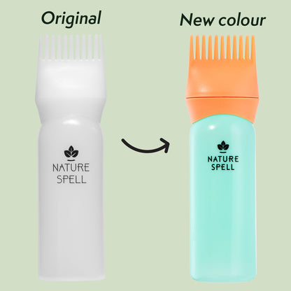 Nature Spell Batana Oil for Hair Growth with Comb Applicator, 5.07 Fl Oz