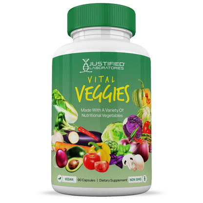(20 Pack) Vital Fruits and Veggies Supplement Whole Food Red & Green Superfoods
