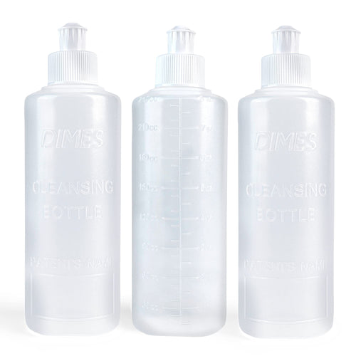 Dimes Perineal Lavette Irrigation Bottle 8 oz (Pack of 3). - Peri Bottle for Postpartum Care