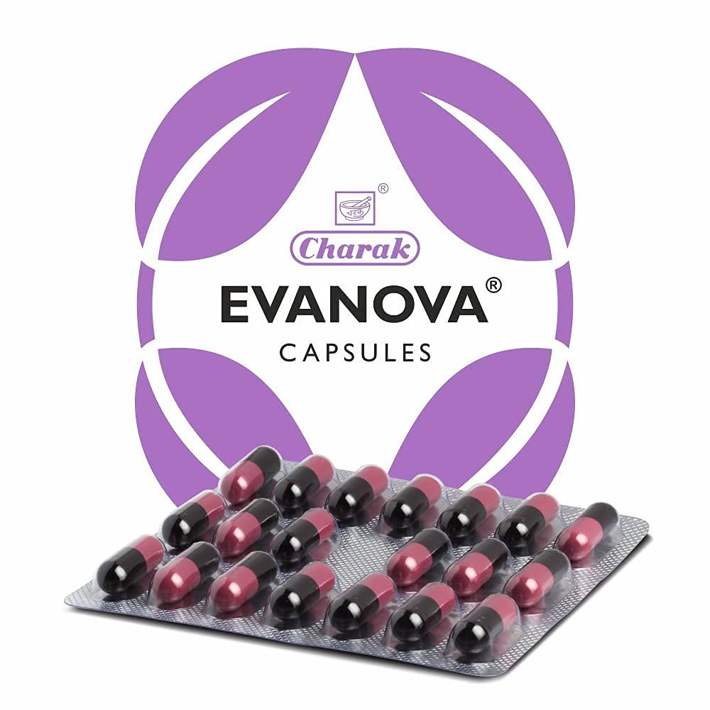 Roti Evanova Capsule for Relief in menopausal Complaints Like hot Flashes, Night Sweats & Mood Swings