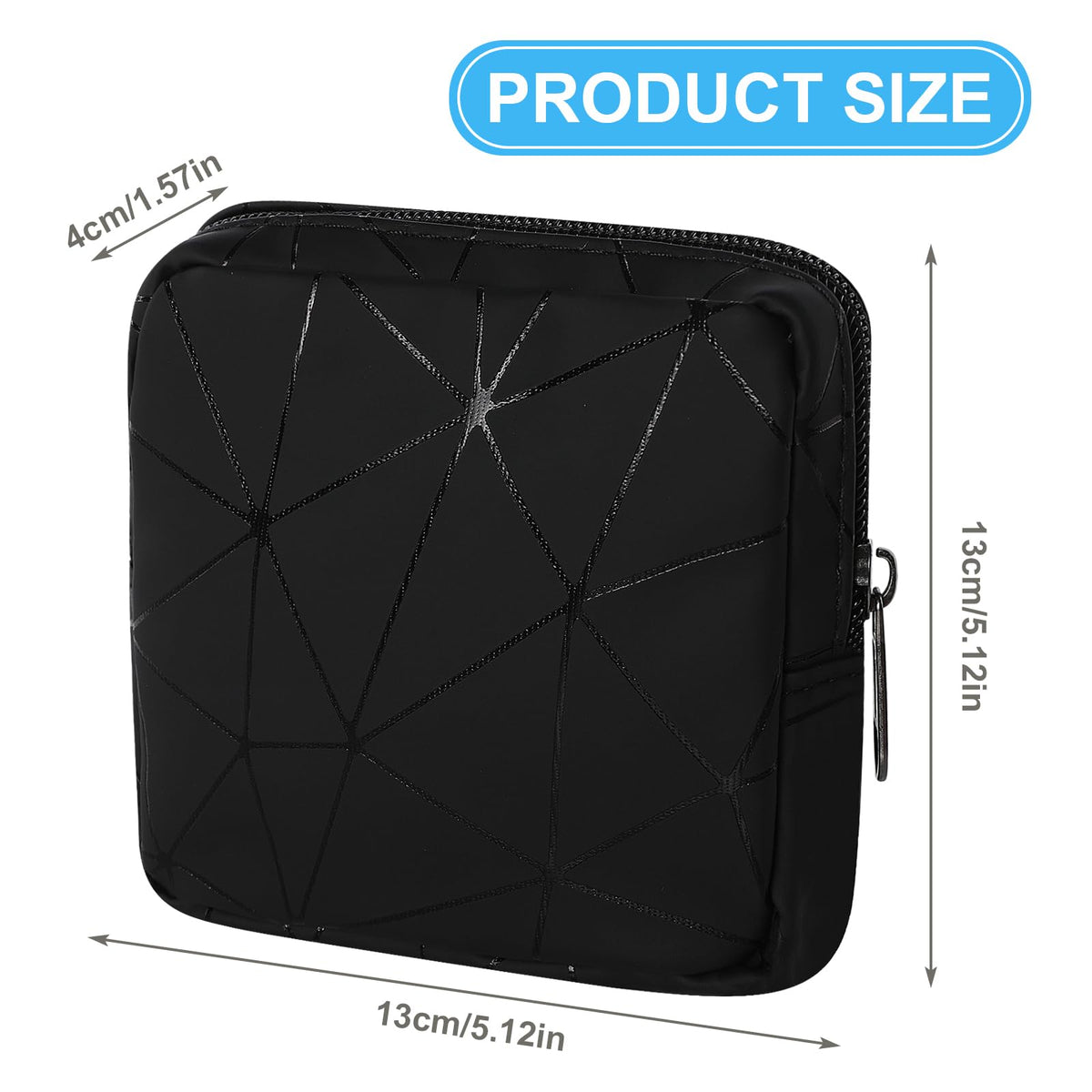 Ouligay Period Bag Sanitary Napkin Storage Bag Tampon Bag Tampon Pad Holder for Purse Menstrual Pad