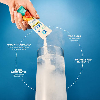 Liquid I.V. Sugar-Free Hydration Multiplier - Raspberry Melon - Hydration Powder Packets