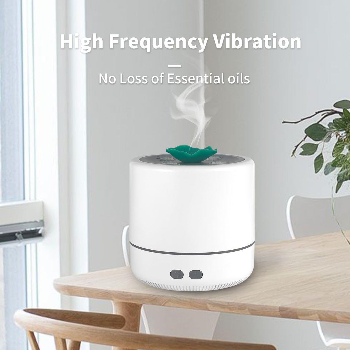 Essential Oil Diffuser, Plug in Silent Essential Oil Diffuser, Ultrasonic Aromatherapy Fragrant Oil