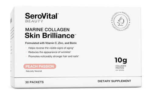 Serovital Skin Brilliance Marine Collagen – Hydrolyzed Marine Collagen Peptides