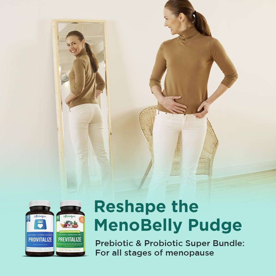 Better Body Co. Slim Gut Bundle - Prebiotics and Probiotics for Women - Bloating Relief