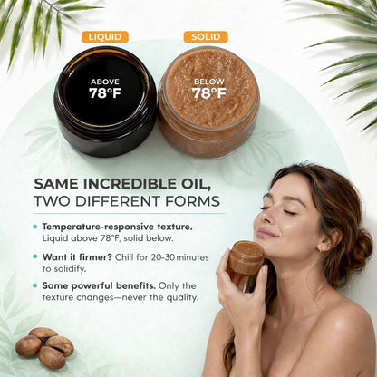 SPOILD Raw Batana Oil for Hair Growth - 100% Organic & Unrefined, Sourced from Honduras - Hair Thickening & Strengthening Oil - Reduces Hair Loss, Adds Shine & Repairs Damaged Hair, 2 oz