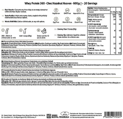 Protein Works - Whey Protein 360 - Premium Whey Shake - Whey Protein Powder Blend