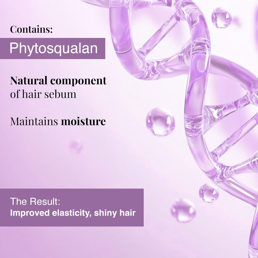 Bare Anatomy Ultra Smoothing Hair Serum Powered By Carbohydrate Complex & Niacinamide - Serum for Smooth & Shiny Hair - For Dry & Frizzy Hair - Women & Men - 100 ml