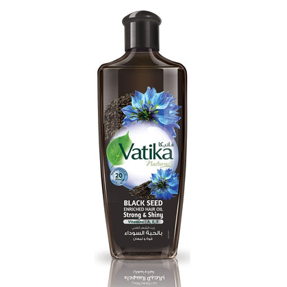 Vatika Naturals Dabur Black Seed Hair Oil - Strengthening Serum, 300ml
