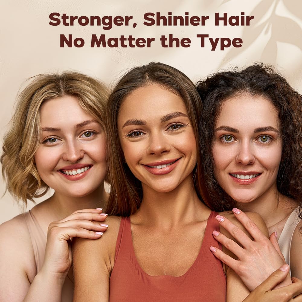 HerStyler Castor Oil Hair Serum for Hair Growth - Hair Shine Serum with Vitamin E - Hair Growth Serum - Hair Serum Heat Protectant - Vitamin E for Silky Hair - 2 Fl Oz (2 Pack)