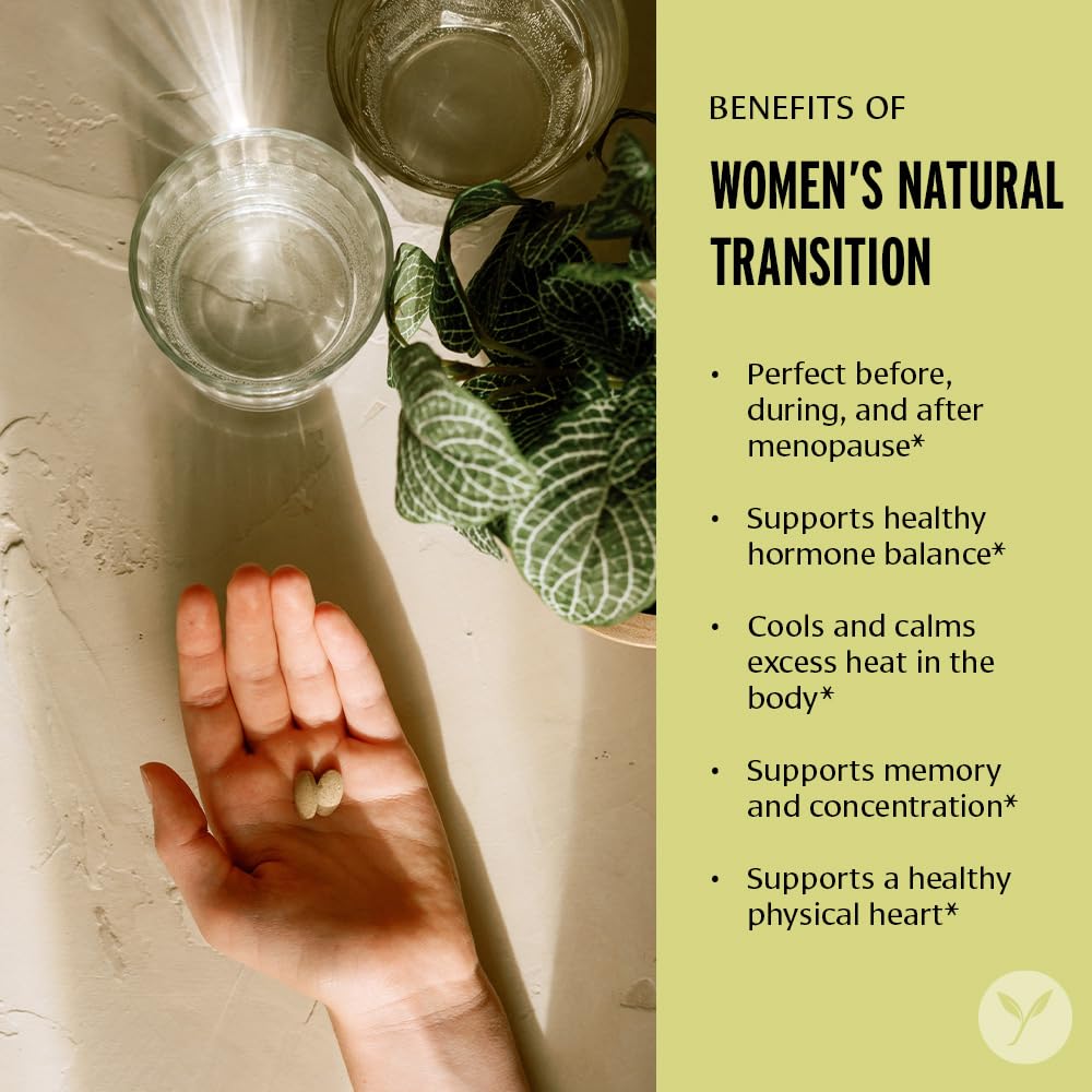 Banyan Botanicals Women’s Natural Transition - Organic Menopause Supplement