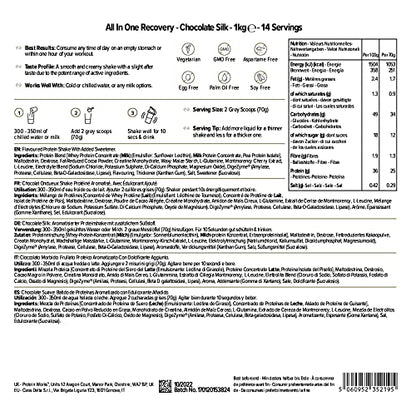 Protein Works - All in One Recovery Protein Powder - Post Workout Protein Shake
