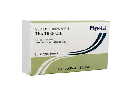 Suppositories with Tea Tree Oil (10 pcs) by PhytoLab