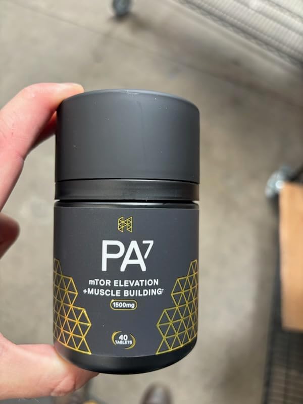 HPN PA(7) Phosphatidic Acid Muscle Builder Top Natural Muscle Builder - Boost mTOR - Build Mass and Strength from Your Workout - 10 Day Supply - Mediator phosphatidic acid with L-leucine supports protein synthesis, lean muscle and strength from training