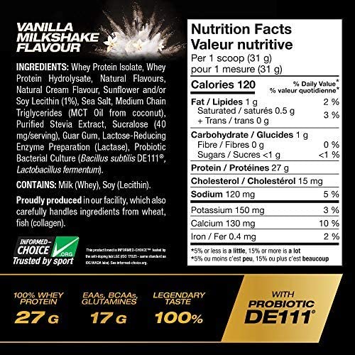 PVL ISO Gold - Grass Fed - Premium Isolate 100% Whey Protein Shake - Orange Krush'd - 908 g