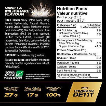 PVL ISO Gold - Grass Fed - Premium Isolate 100% Whey Protein Shake - Orange Krush'd - 908 g