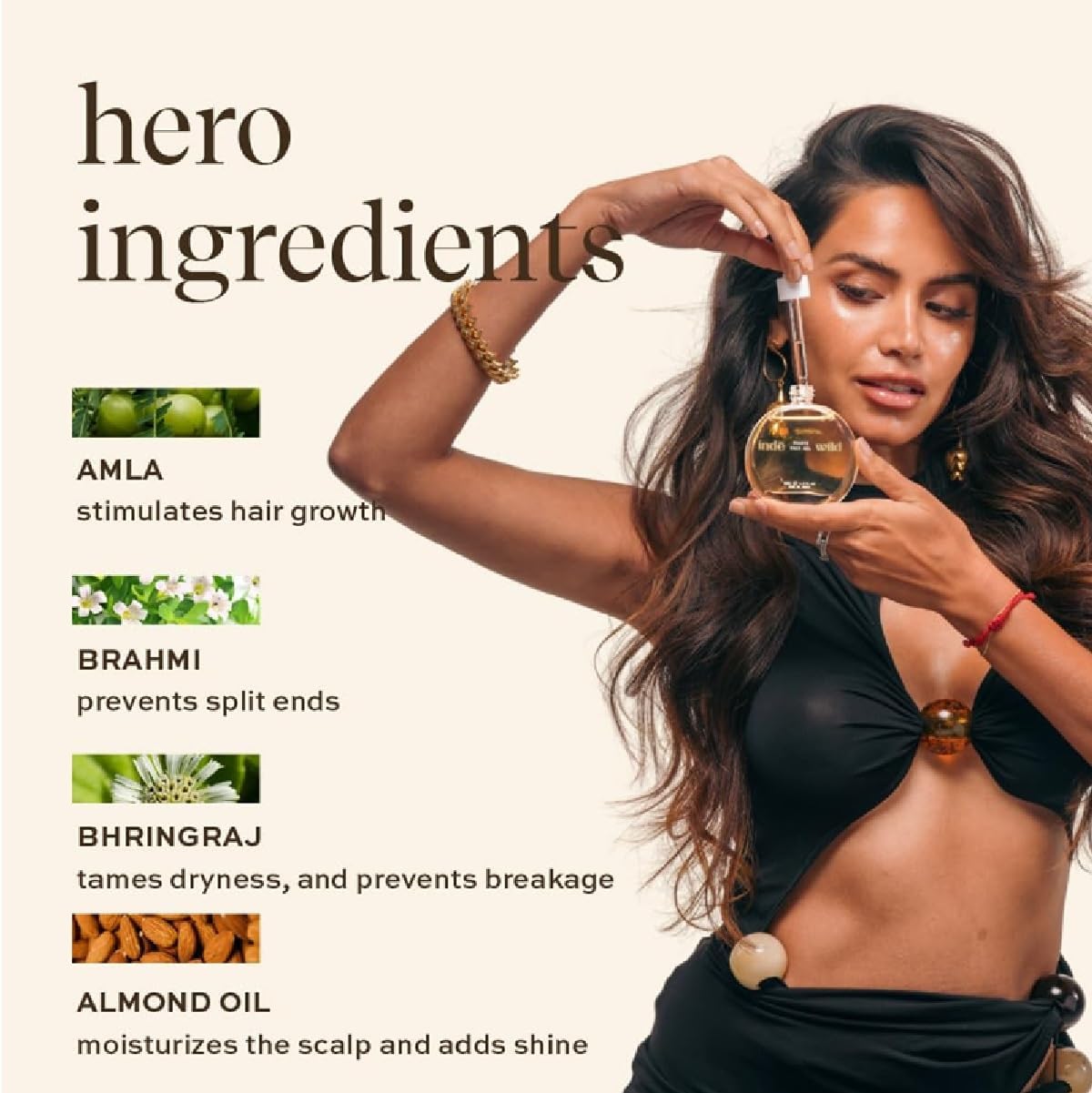 Indē wild Champi Hair Oil - 1.7 fl oz