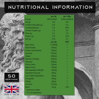 SALIENTS ATHANASE - Men's Super Greens Powder - Superfood Powder Blend