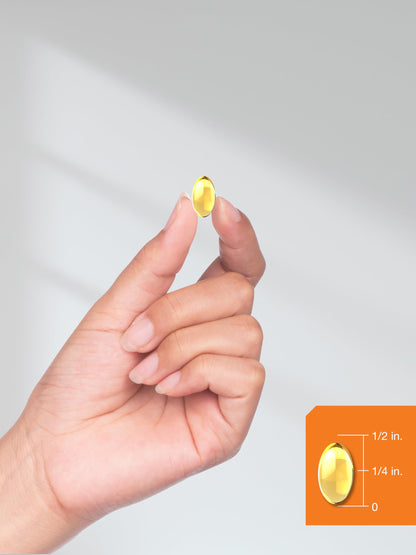 Horbäach Vitamin D3 K2 - 5000iu of Vitamin D & 100mcg MK-7 Complex - 180 Softgel Cap