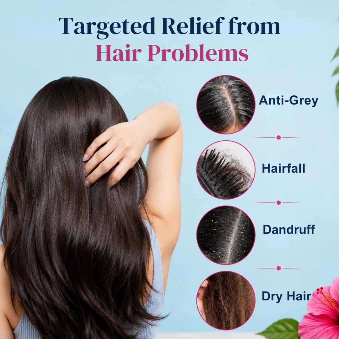 VEDA Active Herbs Hair Oil - Hair Growth Oil - Infused with Herbs - 200ml
