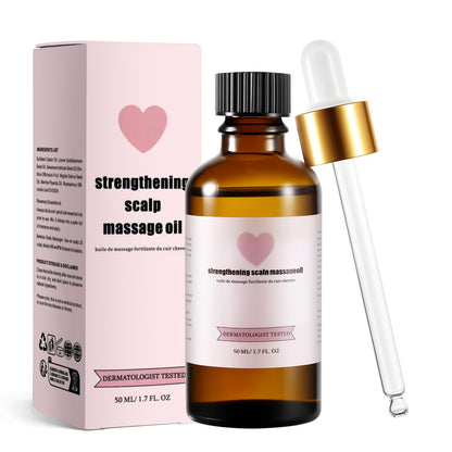 Beauty Hair Oil for Women - Natural Hair Growth Oil, Soothes Scalp & Reduces Dandruff, Strengthens Thin Hair for Voluminous Shine.