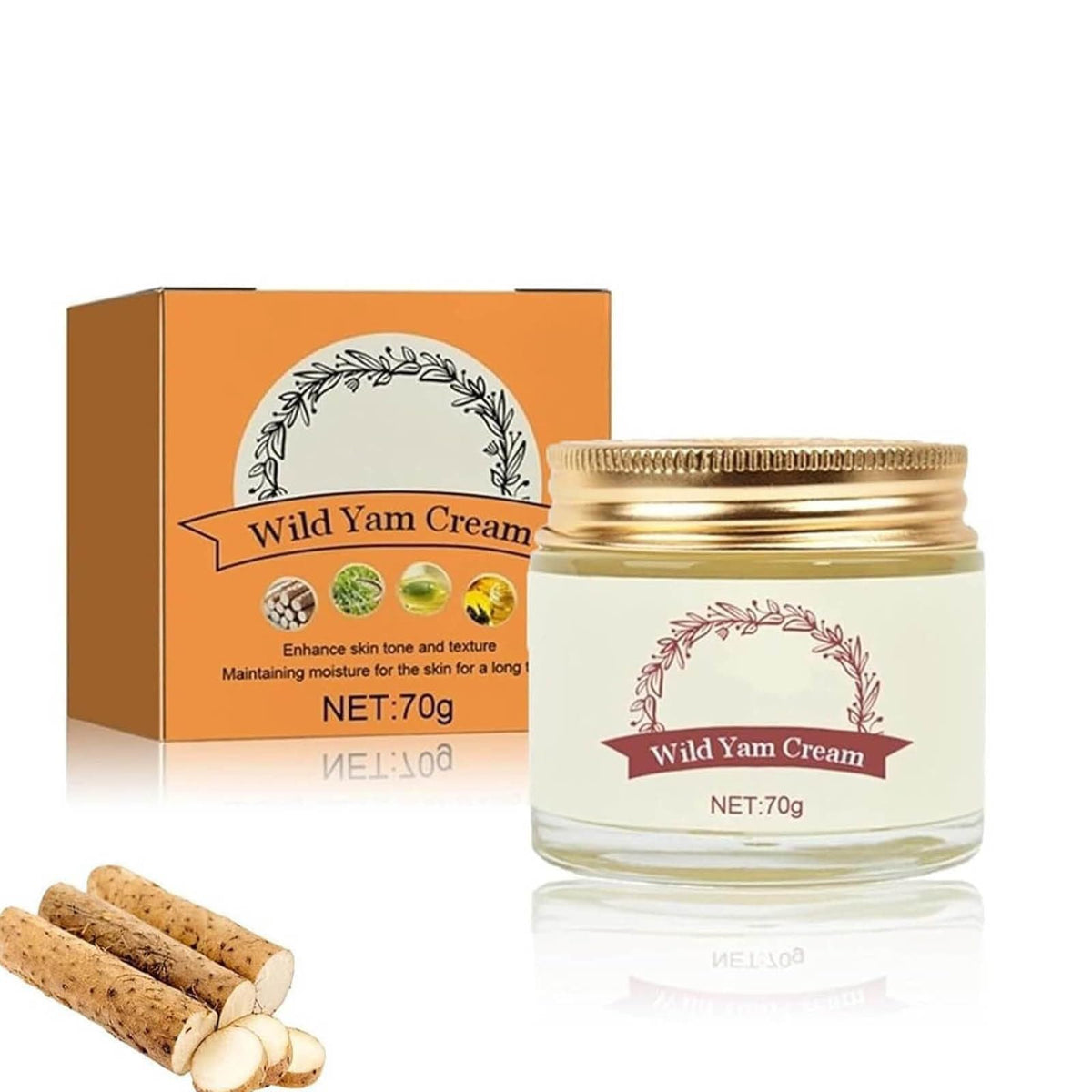 Mzluyin Wild Yam Cream,Annas Wild Yam Cream Organic Wild Yam Root Cream