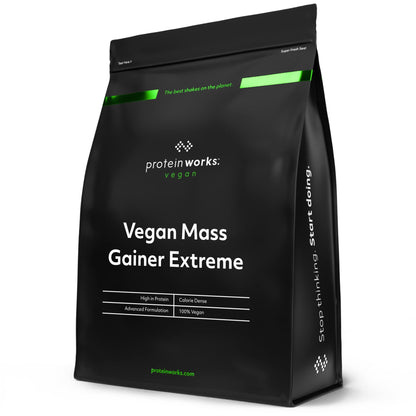 Protein Works - Vegan Mass Gainer Extreme - High Calorie Protein Powder - Weight Gainer