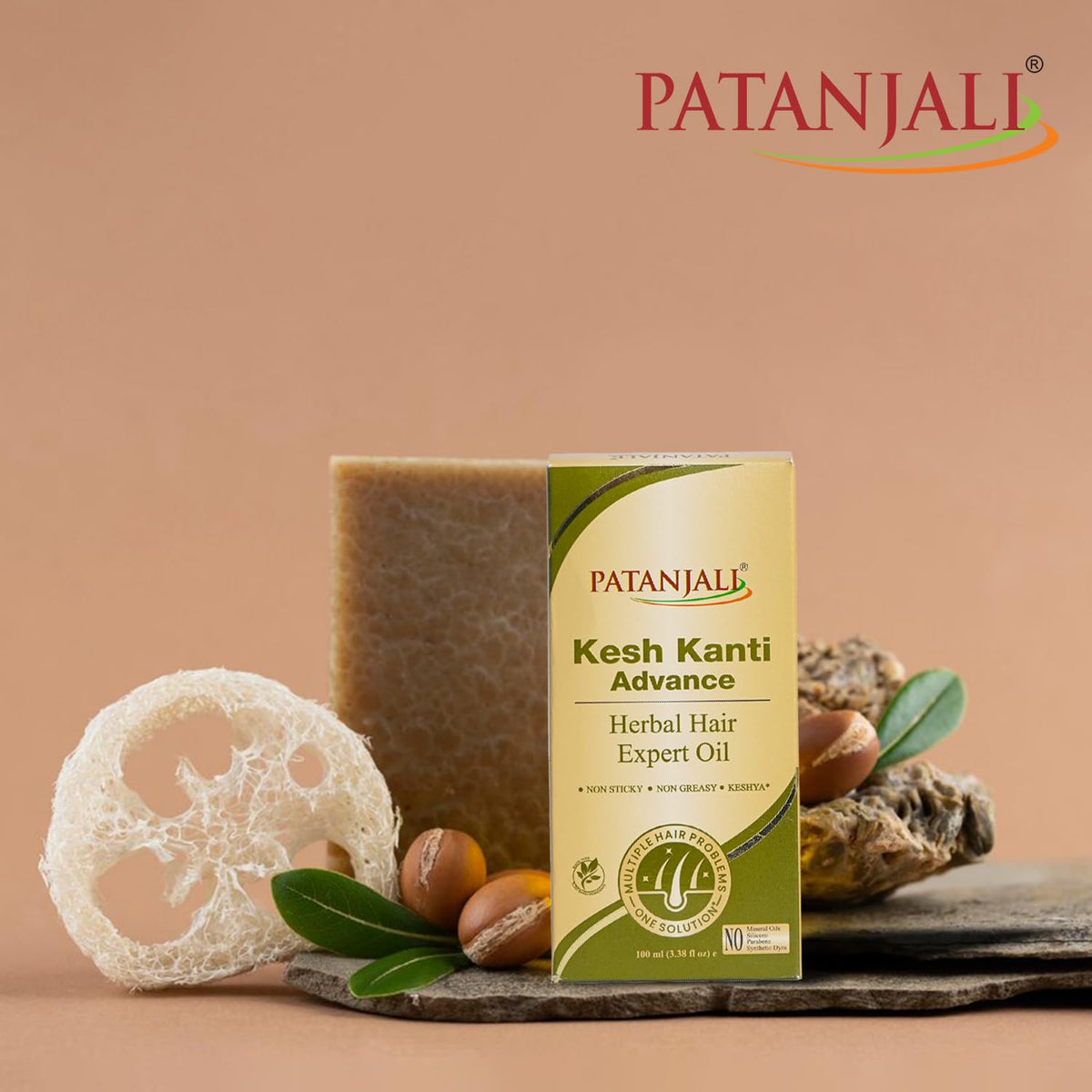 Patanjali kesh Kanti herbal Hair Expert Oil - 100ml / 3.38 fl oz