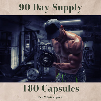 Research Labs Longjack Tongkat Ali Extract Capsules - Highly Concentrated Potent Extract - Strength, Drive, Performance & Muscle Mass