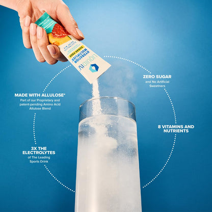 Liquid I.V. Sugar-Free Hydration Multiplier - Raspberry Melon - Hydration Powder Packets