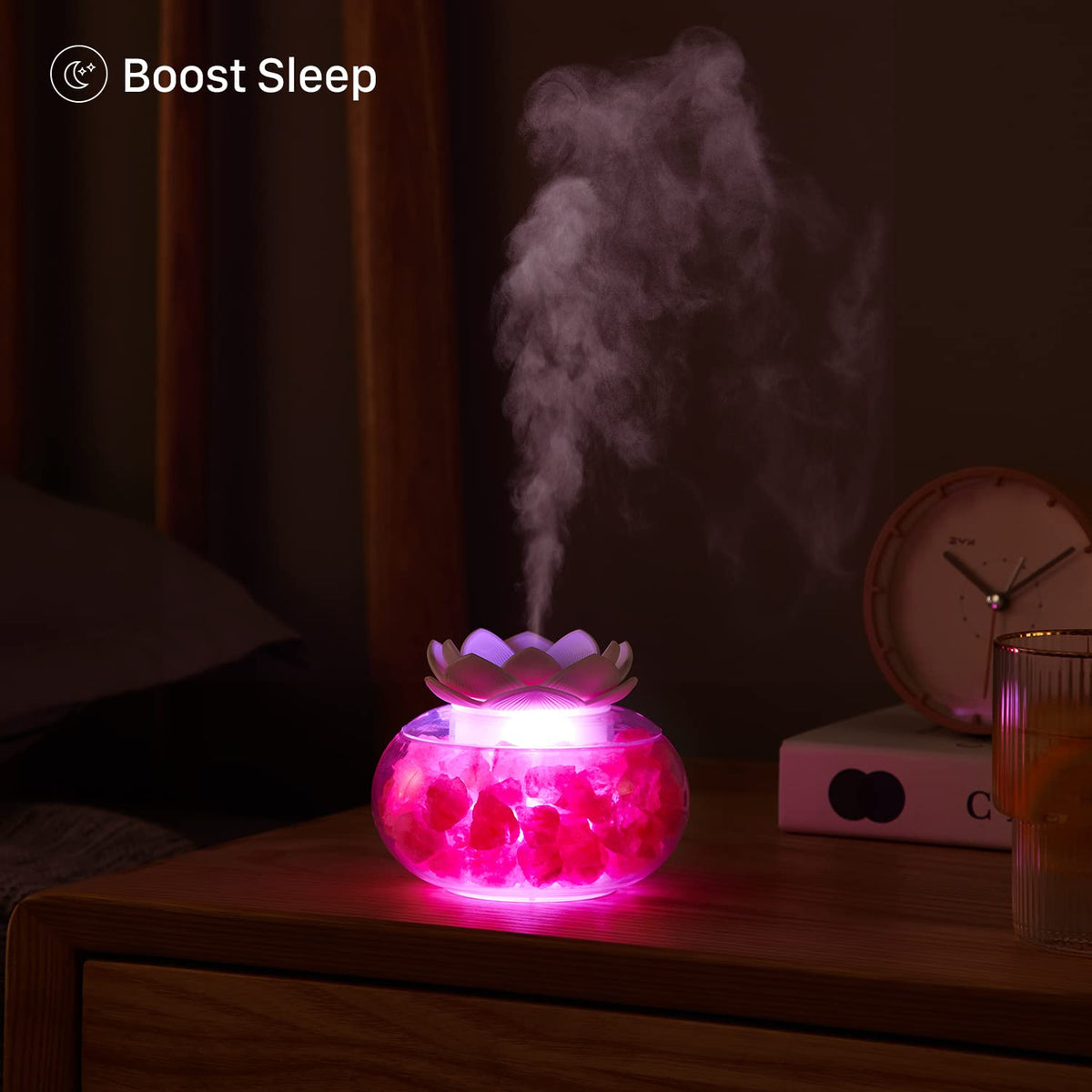 Essential Oil Diffusers Aromatherapy Diffuser: YeeQue Salt Lamp Diffuser for Home Bedroom Office