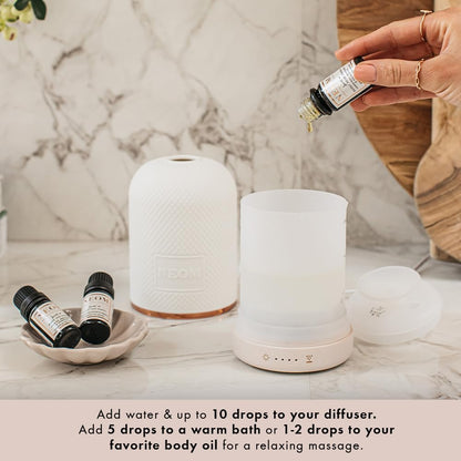 NEOM - Happiness Essential Oil Blend, 10ml - Neroli, Mimosa & Lemon - Scent to Make You Happy Range