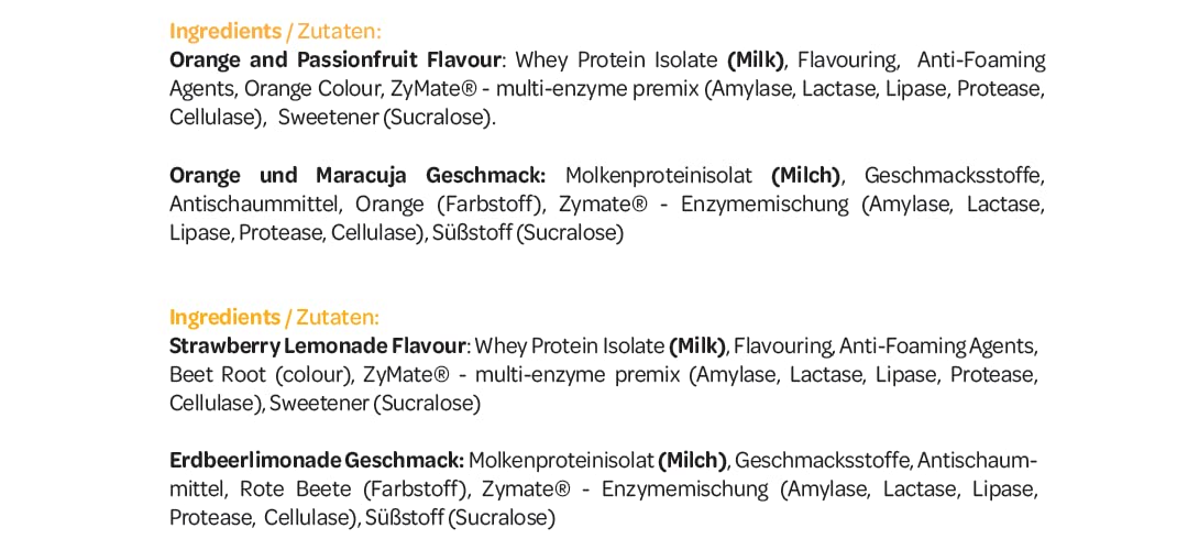 Clear Whey Isolate - Perform - (Orange and Passionfruit) - 500g (20 Servings)