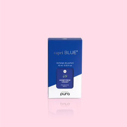 Capri Blue Honeydew Crush Pura Refills - 2-Pack Bundle of Pura Oil Diffuser Refills - Pura Diffuser Refills