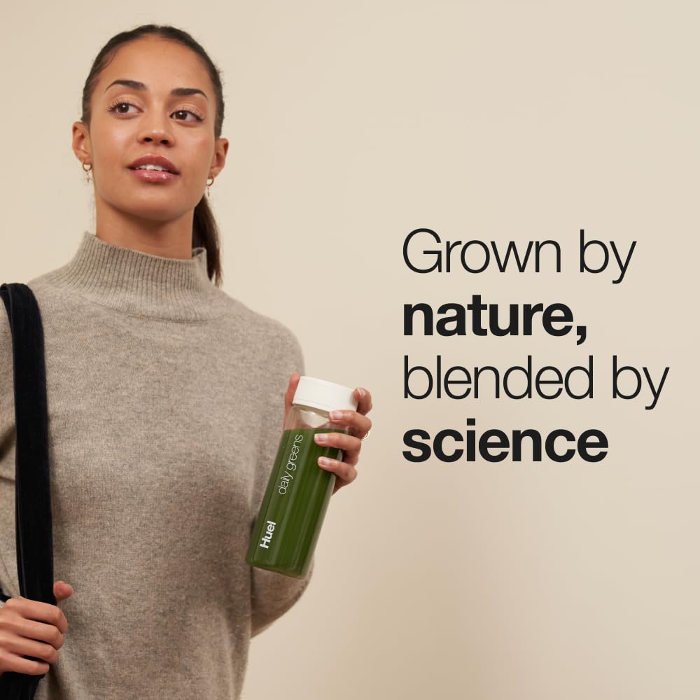 Huel Daily Greens - Superfood Greens Powder - 91 Vitamins, Minerals, and Wholefood