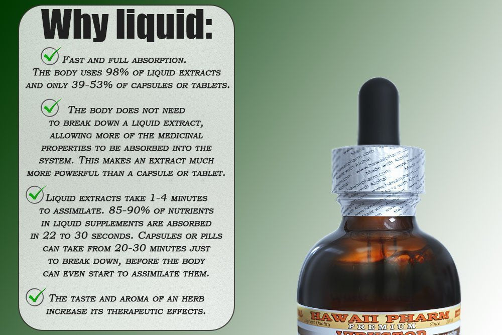 Wild Yam Liquid Extract, Wild Yam (Dioscorea Villosa) Tincture 2x32 oz