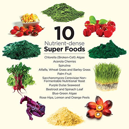Dr. Schulze’s - SuperFood Plus - Vitamin & Mineral Herbal Concentrate - Dietary Supplement