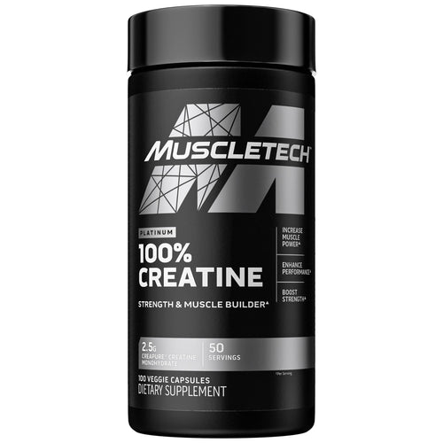 MuscleTech Platinum 100% Creatine Pills | Creatine Monohydrate Pill| | Muscle Recovery